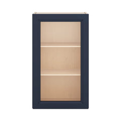 J&K Naval B7 Wall Glass Cabinet - 18" W x 30" H (No Glass Insert)