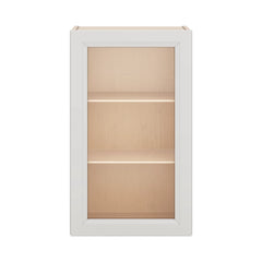 J&K Pure B5 Wall Glass Cabinet - 18" W x 30" H (No Glass Insert)