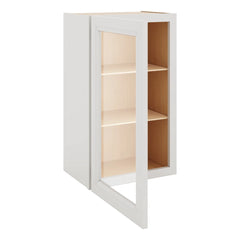 J&K Pure B5 Wall Glass Cabinet - 18" W x 30" H (No Glass Insert)