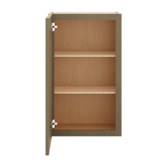 J&K Hazel H8 Wall Glass Cabinet - 18" W x 30" H (No Glass Insert)