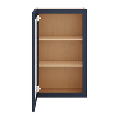 J&K Naval B7 Wall Glass Cabinet - 18" W x 30" H (No Glass Insert)