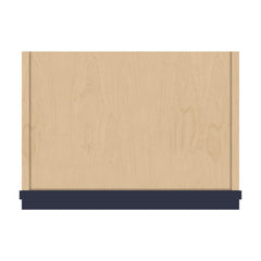 J&K Naval B7 Wall Glass Cabinet - 18" W x 30" H (No Glass Insert)