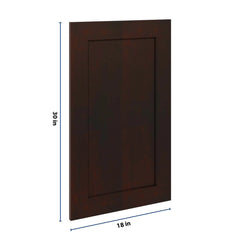 J&K Java Coffee S1 Dummy Insert Door Panel 18" W x 30" H
