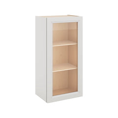 J&K Pure B5 Wall Glass Cabinet - 18" W x 36" H (No Glass Insert)