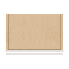 J&K Pure B5 Wall Glass Cabinet - 18" W x 36" H (No Glass Insert)