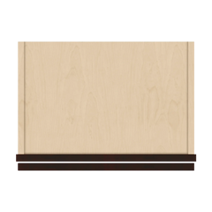 J&K Java Coffee S1 Wall Glass Cabinet - 18" W x 36" H (No Glass Insert)