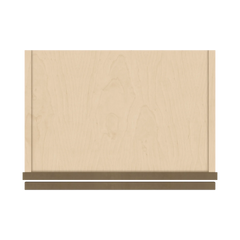 J&K Hazel H8 Wall Glass Cabinet - 18" W x 36" H (No Glass Insert)