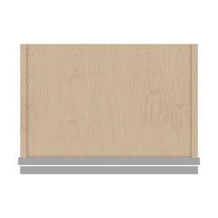 J&K Castle Grey S5 Wall Glass Cabinet - 18" W x 36" H (No Glass Insert)