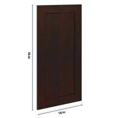 J&K Java Coffee S1 Dummy Insert Door Panel 18" W x 36" H