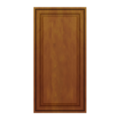 J&K Mocha Glazed K10 Dummy Insert Door Panel 18" W x 36" H