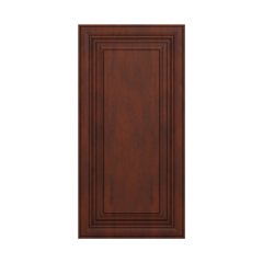J&K Mahogany J5 Dummy Insert Door Panel 18" W x 36" H