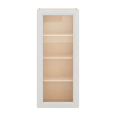 J&K Pure B5 Wall Glass Cabinet - 18" W x 42" H (No Glass Insert)