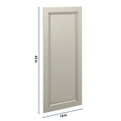 J&K Pebble B6 Dummy Insert Door Panel 18" W x 42" H