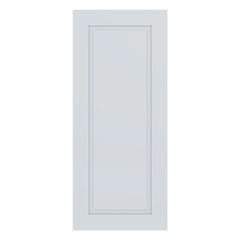J&K White Shaker S8 Dummy Insert Door Panel 18" W x 42" H