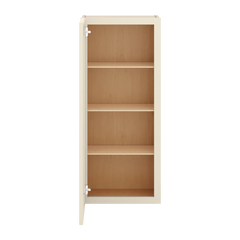 J&K Pearl Glazed H9 Wall Glass Cabinet - 18" W x 42" H (No Glass Insert)