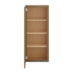 J&K Hazel H8 Wall Glass Cabinet - 18" W x 42" H (No Glass Insert)