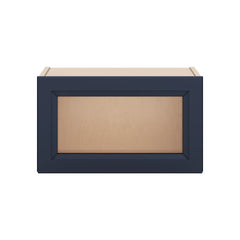 J&K Naval B7 Wall Glass Cabinet - 21" W x 12" H (No Glass Insert)