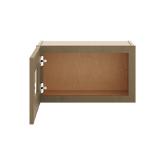 J&K Hazel H8 Wall Glass Cabinet - 21" W x 12" H (No Glass Insert)