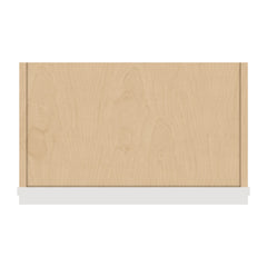 J&K Pure B5 Wall Glass Cabinet - 21" W x 12" H (No Glass Insert)