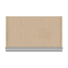 J&K Castle Grey S5 Wall Glass Cabinet - 21" W x 12" H (No Glass Insert)