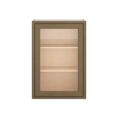 J&K Hazel H8 Wall Glass Cabinet - 21" W x 30" H (No Glass Insert)