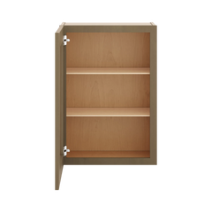 J&K Hazel H8 Wall Glass Cabinet - 21" W x 30" H (No Glass Insert)