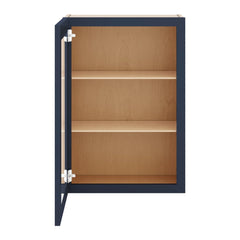 J&K Naval B7 Wall Glass Cabinet - 21" W x 30" H (No Glass Insert)