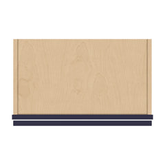 J&K Naval B7 Wall Glass Cabinet - 21" W x 30" H (No Glass Insert)