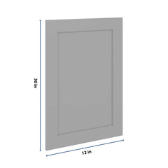 J&K Castle Grey S5 Dummy Insert Door Panel 21" W x 30" H