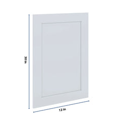 J&K White Shaker S8 Dummy Insert Door Panel 21" W x 30" H