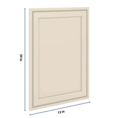 J&K Pearl Glazed H9 Dummy Insert Door Panel 21" W x 30" H