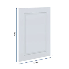 J&K White Shaker S8 Dummy Insert Door Panel 21" W x 30" H