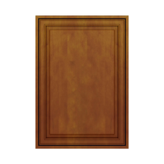 J&K Mocha Glazed K10 Dummy Insert Door Panel 21" W x 30" H
