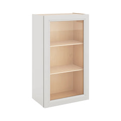 J&K Pure B5 Wall Glass Cabinet - 21" W x 36" H (No Glass Insert)