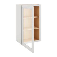 J&K Pure B5 Wall Glass Cabinet - 21" W x 36" H (No Glass Insert)