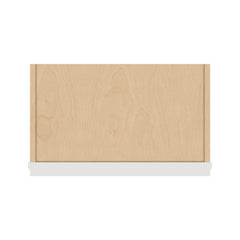 J&K Pure B5 Wall Glass Cabinet - 21" W x 36" H (No Glass Insert)