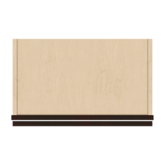 J&K Java Coffee S1 Wall Glass Cabinet - 21" W x 36" H (No Glass Insert)