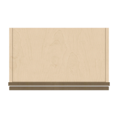 J&K Hazel H8 Wall Glass Cabinet - 21" W x 36" H (No Glass Insert)