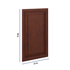 J&K Mahogany J5 Dummy Insert Door Panel 21" W x 36" H