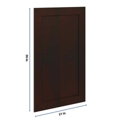 J&K Java Coffee S1 Dummy Insert Door Panel 21" W x 36" H