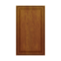 J&K Mocha Glazed K10 Dummy Insert Door Panel 21" W x 36" H