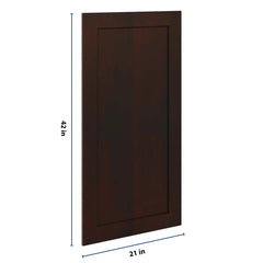 J&K Java Coffee S1 Dummy Insert Door Panel 21" W x 42" H