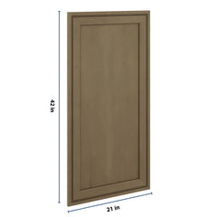 J&K Hazel H8 Dummy Insert Door Panel 21" W x 42" H
