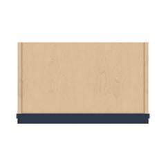 J&K Naval B7 Wall Glass Cabinet - 21" W x 42" H (No Glass Insert)