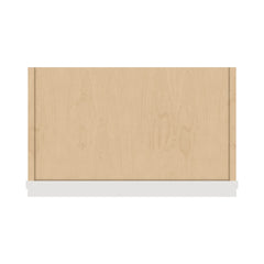 J&K Pure B5 Wall Glass Cabinet - 21" W x 42" H (No Glass Insert)