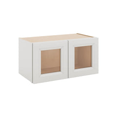 J&K Pure B5 Wall Glass Cabinet - 24" W x 12" H (No Glass Insert)