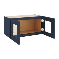 J&K Naval B7 Wall Glass Cabinet - 24" W x 12" H (No Glass Insert)
