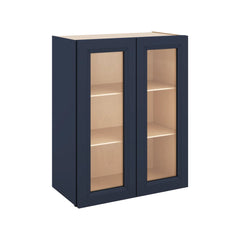 J&K Naval B7 Wall Glass Cabinet - 24" W x 30" H (No Glass Insert)