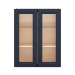J&K Naval B7 Wall Glass Cabinet - 24" W x 30" H (No Glass Insert)
