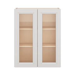 J&K Pure B5 Wall Glass Cabinet - 24" W x 30" H (No Glass Insert)